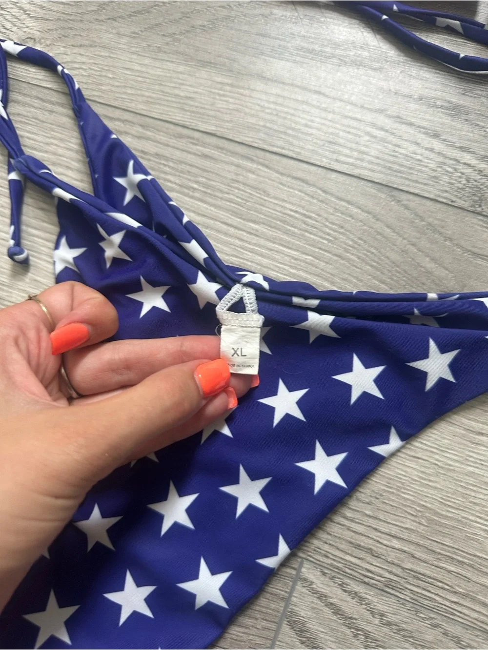 American Flag Bikini Set